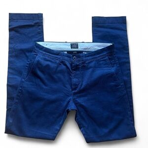 💜 J. Crew Navy Stretch 484 Slim Fit Chino Pant (W28 L32)